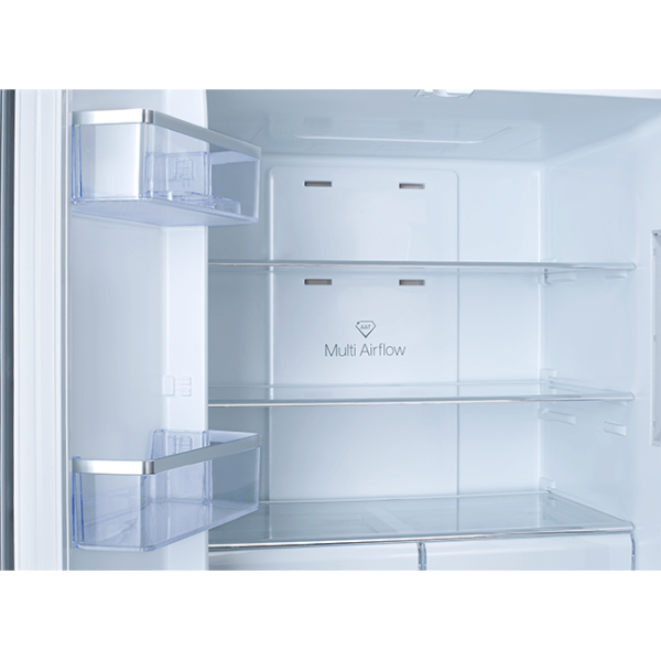 یخچال و فریزر ایکس ویژن مدل TF540-AGD چهاردرب رنگ تیتانیومی - Image 4