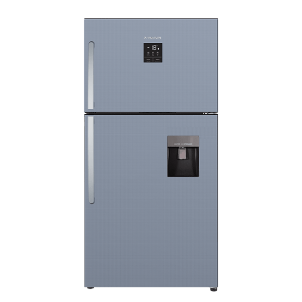 یخچال و فریزر ایکس ویژن مدل TT580-AGD رنگ تیتانیومی