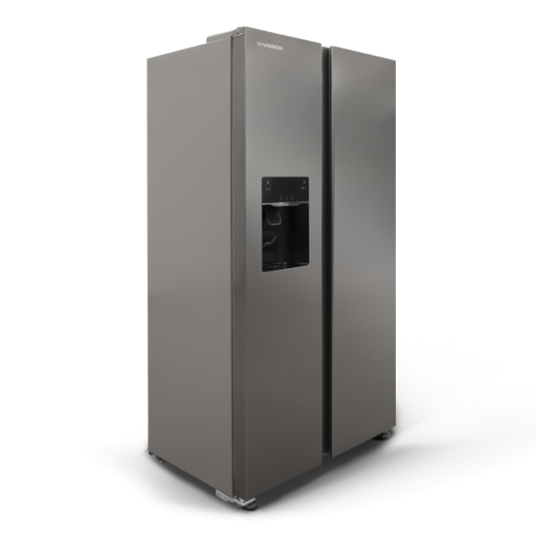 یخچال فریزر ساید بای ساید اتوماتیک ایکس ویژن مدل HS550 رنگ نقره ای - Image 4