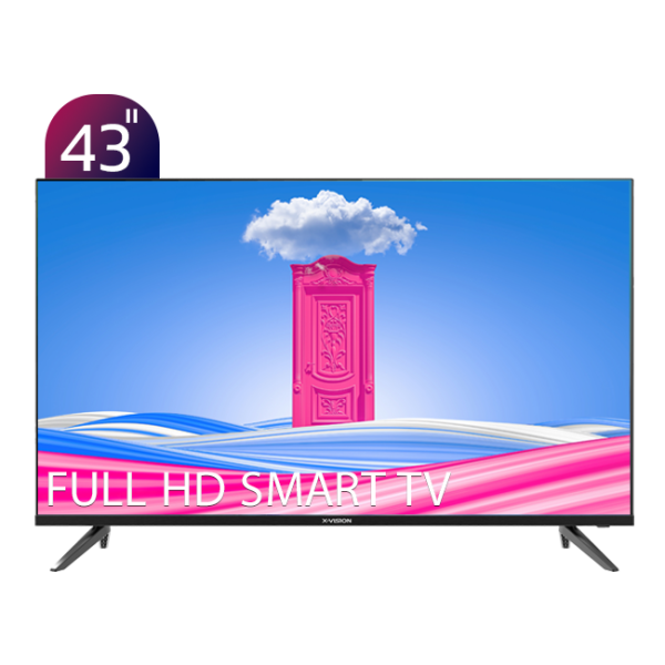 تلویزیون مدل XC695 سایز 43 اینچ FHD هوشمند ایکس‌ویژن سری 6