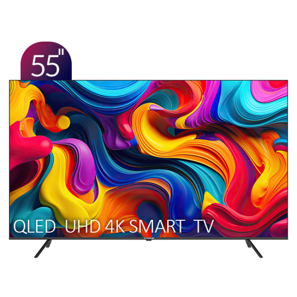تلویزیون مدل X15 سایز 55 اینچ QLED UHD 4K هوشمند ایکس‌ویژن سری X