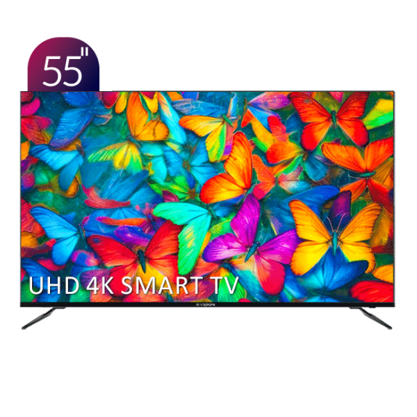 تلویزیون مدل XCU765 سایز 55 اینچ UHD 4K هوشمند ایکس ویژن سری 7