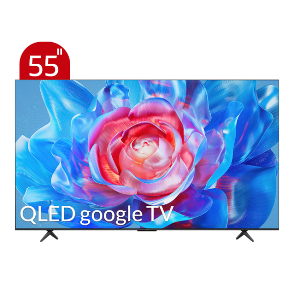 تلویزیون تی سی ال مدل C655 سایز 55 اینچ QLED UHD 4K هوشمند google TV - Image 2