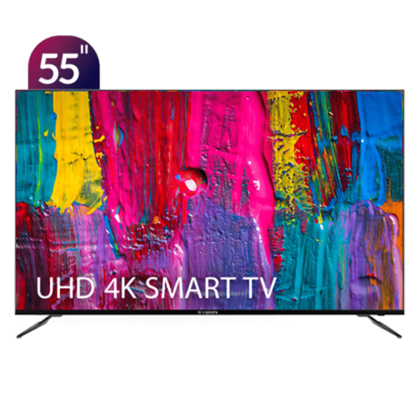 تلویزیون UHD 4K هوشمند ایکس ویژن سری 7 مدل XCU785 سایز 55 اینچ