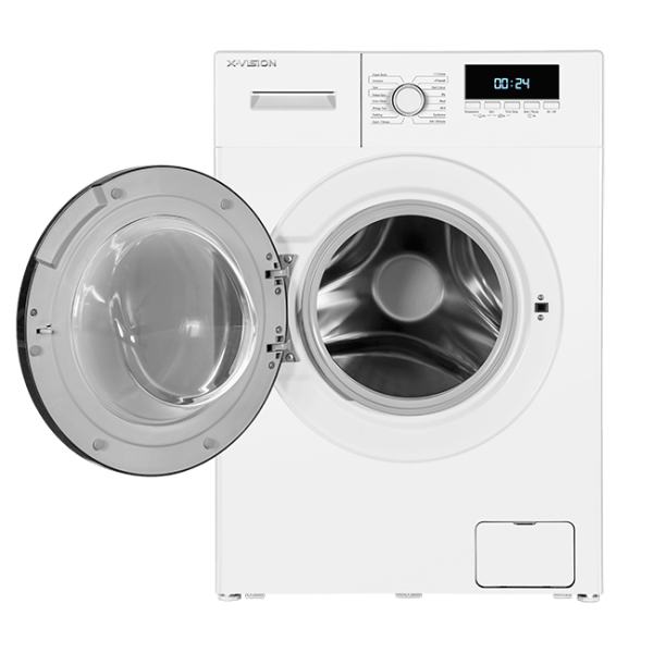 ماشین لباسشویی ایکس ویژن 8 کیلوگرمی مدل TE84 AW رنگ سفید - Image 4