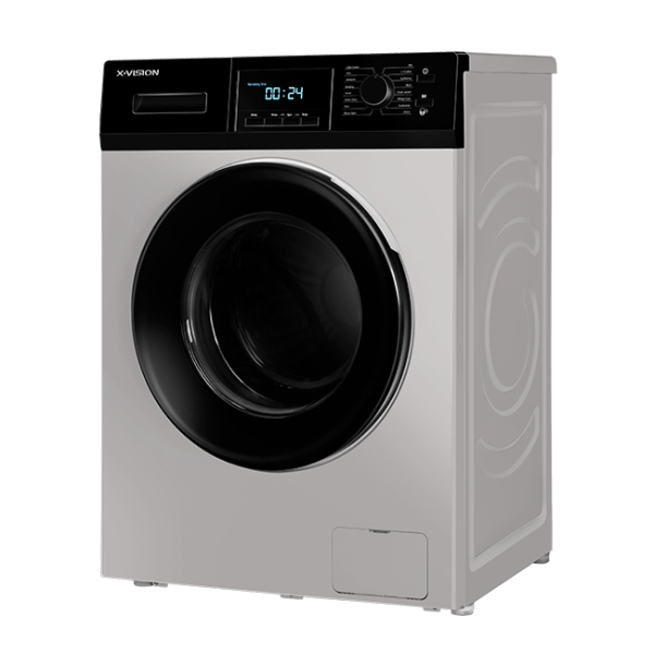 ماشین لباسشویی ایکس ویژن 8 کیلوگرمی مدل TM84-BSBL رنگ نقره ای - Image 5
