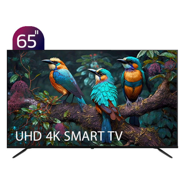 تلویزیون ایکس‌ویژن مدل XCU665 سایز 65 اینچ UHD 4K هوشمند سری 6۸